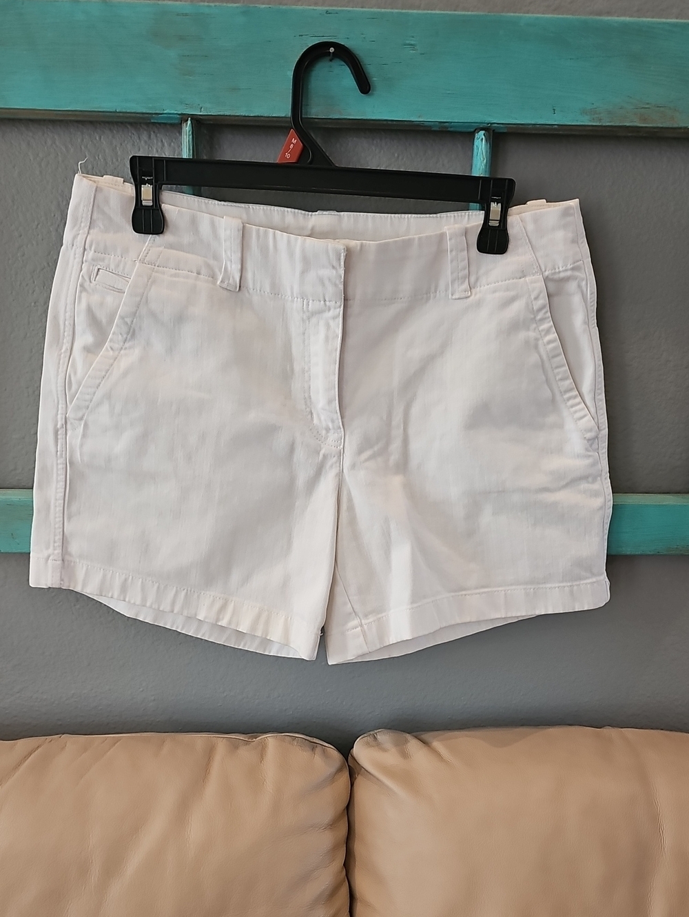 Vineyard Vines White Cotton Bermuda Shorts